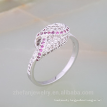 Fashion Top Sale Gold Ruby Crystal Opk Jewelry Ring